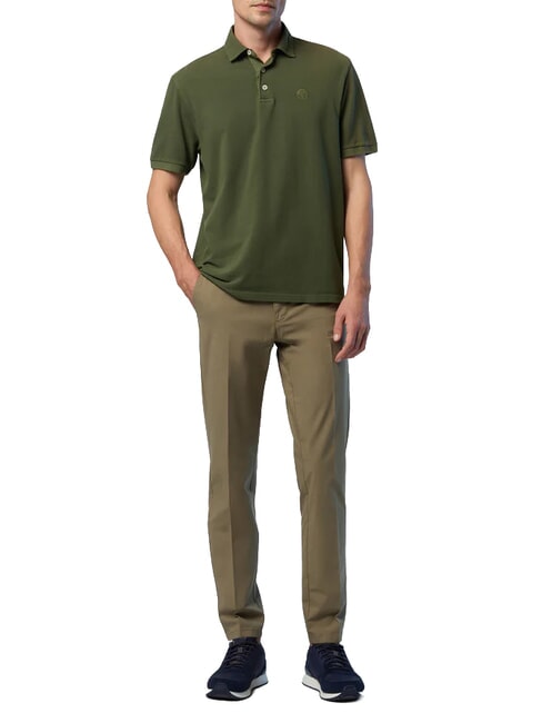 CORE Poloshirt mit gesticktem Logo tiefgr&uuml;n - Herren-Polo-Shirts/Herren-Polo-Shirt/Herrenpoloshirt/Herrenpoloshirts