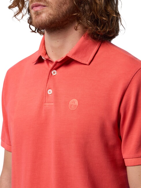 CORE Poloshirt mit gesticktem Logo Paprika - Herren-Polo-Shirts/Herren-Polo-Shirt/Herrenpoloshirt/Herrenpoloshirts
