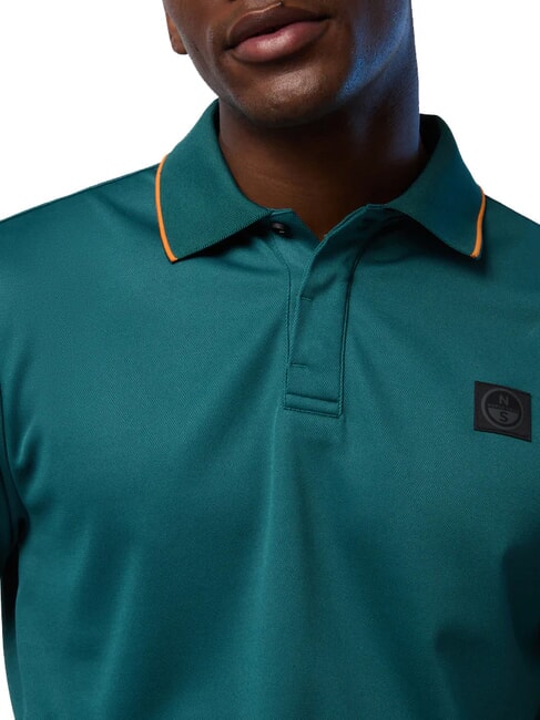 NORTH TECH L&auml;ssiges Kurzarm-Poloshirt Mittelmeer - Herren-Polo-Shirts/Herren-Polo-Shirt/Herrenpoloshirt/Herrenpoloshirts