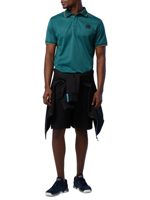 NORTH TECH L&auml;ssiges Kurzarm-Poloshirt Mittelmeer - Herren-Polo-Shirts/Herren-Polo-Shirt/Herrenpoloshirt/Herrenpoloshirts