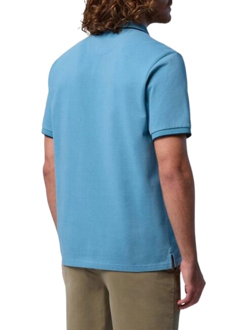 COLLAR STRIPED Kurzarm-Poloshirt aus Baumwolle Niagara - Herren-Polo-Shirts/Herren-Polo-Shirt/Herrenpoloshirt/Herrenpoloshirts