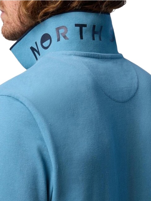 COLLAR STRIPED Kurzarm-Poloshirt aus Baumwolle Niagara - Herren-Polo-Shirts/Herren-Polo-Shirt/Herrenpoloshirt/Herrenpoloshirts