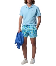 NORTH SAILS COLLAR STRIPED Kurzarm-Poloshirt aus Baumwolle Zartes Blau - Herren-Polo-Shirts/Herren-Polo-Shirt/Herrenpoloshirt/Herrenpoloshirts - 5