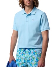 NORTH SAILS COLLAR STRIPED Kurzarm-Poloshirt aus Baumwolle Zartes Blau - Herren-Polo-Shirts/Herren-Polo-Shirt/Herrenpoloshirt/Herrenpoloshirts - 2