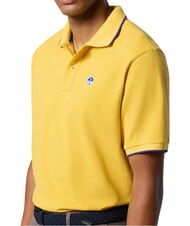 NORTH SAILS COLLAR STRIPED Kurzarm-Poloshirt aus Baumwolle Samoanische Sonne - Herren-Polo-Shirts/Herren-Polo-Shirt/Herrenpoloshirt/Herrenpoloshirts - 4