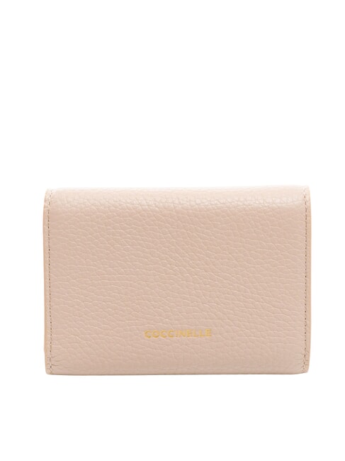 MAGIE Mittelgro&szlig;e Geldb&ouml;rse aus geh&auml;mmertem Leder Rosetten - Brieftaschen Damen