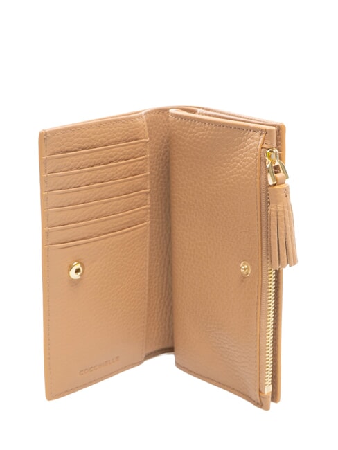 TASSEL Geldb&ouml;rse aus geh&auml;mmertem Leder H&auml;ute - Brieftaschen Damen