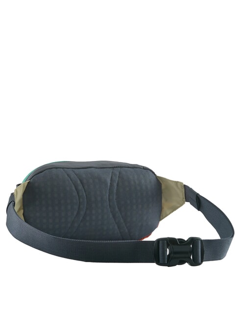 TERRAVIA MINI Kleine faltbare Tasche Patchwork: Eukalyptusgr&uuml;n - H&uuml;fttaschen