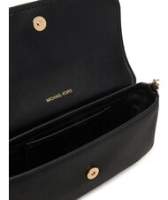 MICHAEL KORS NOLITA Kleine Schultertasche aus Leder Schwarz - Damentaschen - 4