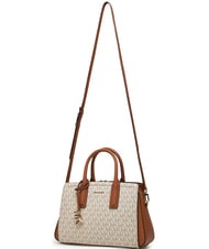 MICHAEL KORS LAILA Handtasche mit Schulterriemen Vanilla/Acrn - Damentaschen - 3