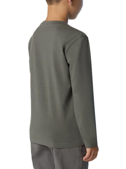 CORE Lang&auml;rmeliges T-Shirt Stadtgrau - Kinder-T-Shirt