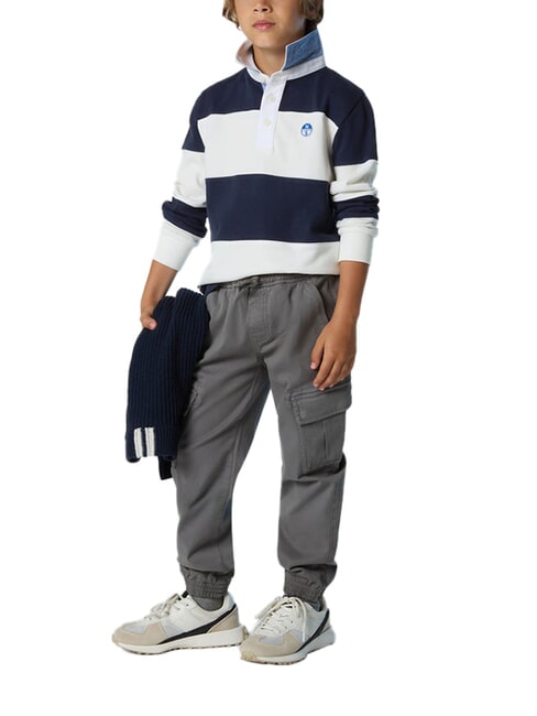 CORE Poloshirt aus Baumwolle im Rugby-Stil Kombinationen 2 - Kinder-T-Shirt