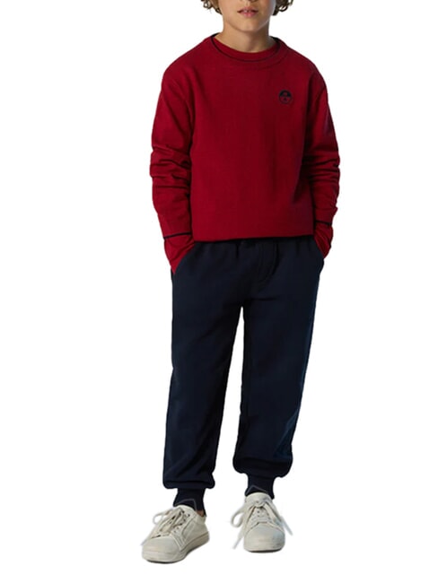 CORE Pullover aus Kaschmirmischung rote Lava - Herrenpullover