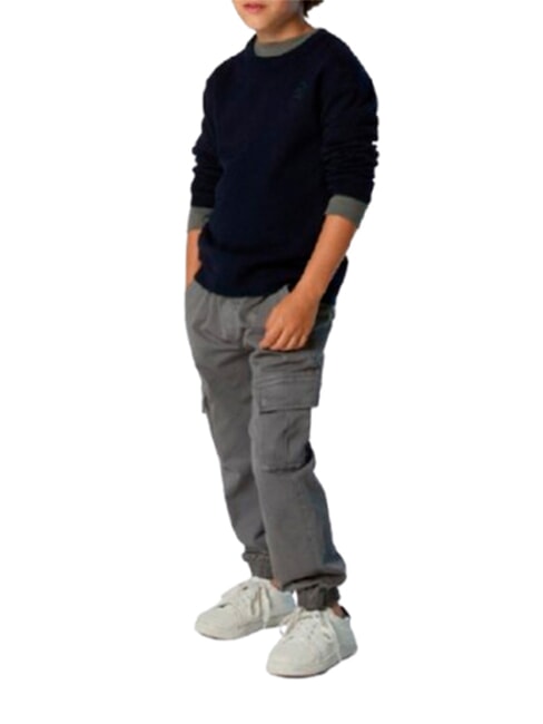 CORE T-Shirt mit Rundhalsausschnitt Navy blau - Kinder-T-Shirt