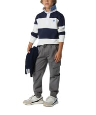 NORTH SAILS CORE Poloshirt aus Baumwolle im Rugby-Stil Kombinationen 2 - Kinder-T-Shirt - 5