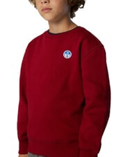 NORTH SAILS CORE Unisex-Sweatshirt aus Bio-Baumwolle rote Dahlie - Sweatshirts Kinder - 6