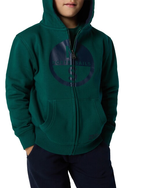 CORE Unisex-Hoodie Wald-Biom - Sweatshirts Kinder