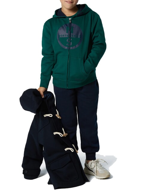 CORE Unisex-Hoodie Wald-Biom - Sweatshirts Kinder