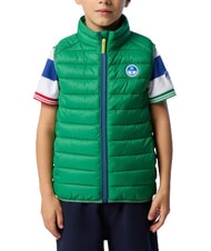 NORTH SAILS EXPLORER Unisex-Daunenjacke ohne &Auml;rmel gr&uuml;ne Biene - Kinder Jacken - 3