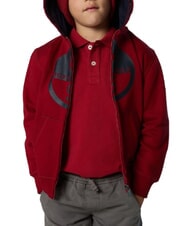 NORTH SAILS CORE Unisex-Hoodie rote Dahlie - Sweatshirts Kinder - 4