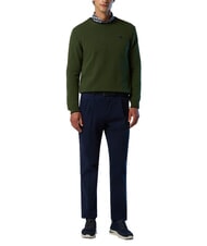 NORTH SAILS N|S Pullover mit Rundhalsausschnitt efeugr&uuml;n - Herrenpullover - 5