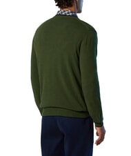 NORTH SAILS N|S Pullover mit Rundhalsausschnitt efeugr&uuml;n - Herrenpullover - 3