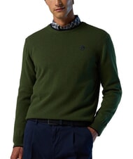NORTH SAILS N|S Pullover mit Rundhalsausschnitt efeugr&uuml;n - Herrenpullover - 4