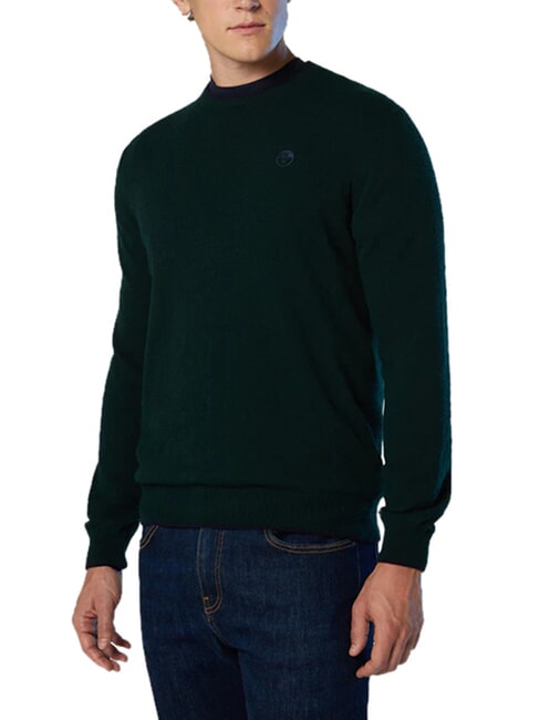 N|S Pullover mit Rundhalsausschnitt Pinienhain - Herrenpullover
