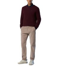 NORTH SAILS N|S Pullover mit Rundhalsausschnitt Bordeaux - Herrenpullover - 5