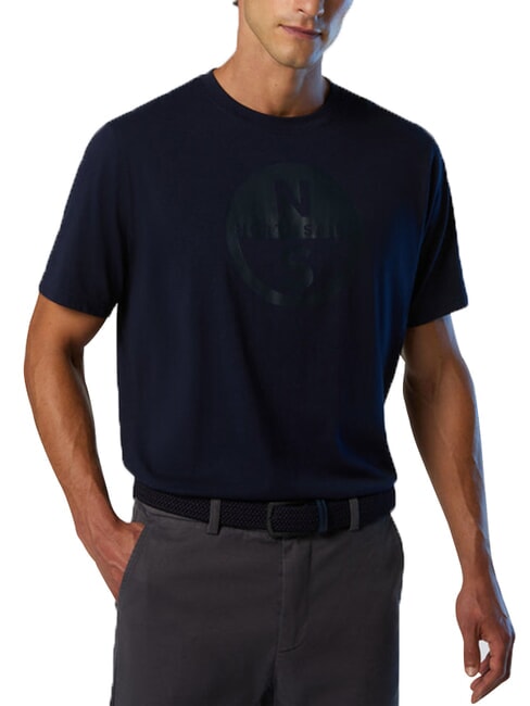 CORE Baumwoll-T-Shirt Navy blau - Herren-T-Shirts