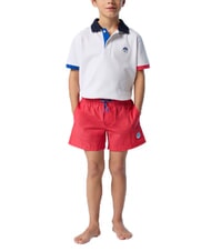 NORTH SAILS BASIC Beach-Boxershorts im Volleyball-Stil Psychorot - Kinderbademode - 4