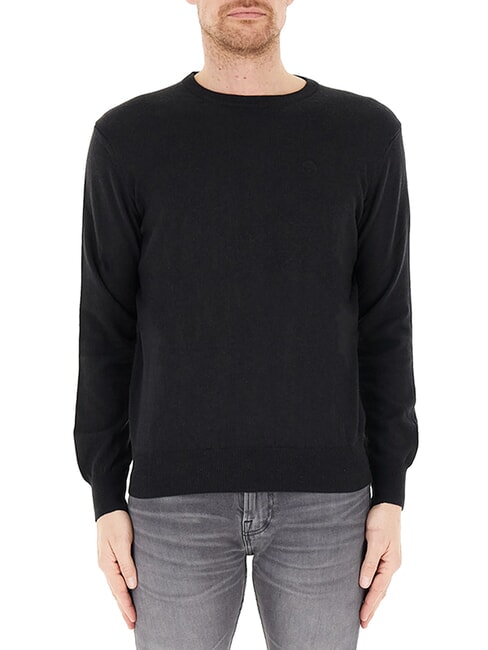 CORE Rundhalspullover Schwarz - Herrenpullover