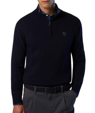 NORTH SAILS CORE Pullover mit halbem Rei&szlig;verschluss Navy blau - Herrenpullover - 2