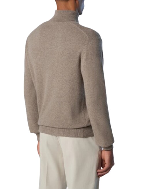 CORE Rollkragenpullover fossil melange - Herrenpullover