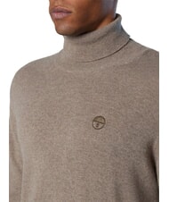 NORTH SAILS CORE Rollkragenpullover fossil melange - Herrenpullover - 4