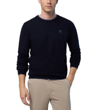 NORTH SAILS N|S Pullover mit Rundhalsausschnitt Navy blau - Herrenpullover - 4