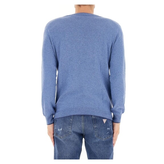 N|S Pullover mit Rundhalsausschnitt Infinity-Melange - Herrenpullover