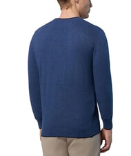 NORTH SAILS N|S Pullover mit Rundhalsausschnitt Chinablau meliert - Herrenpullover - 3