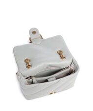 PINKO MINI LOVE BAG Nappatasche Perlgrau-Antikgold - Damentaschen - 4