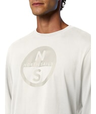 NORTH SAILS CORE Lang&auml;rmeliges T-Shirt M&auml;usespeck - Herren-T-Shirts - 4