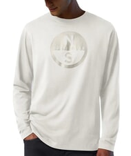 NORTH SAILS CORE Lang&auml;rmeliges T-Shirt M&auml;usespeck - Herren-T-Shirts - 5