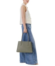 FURLA CAMPIONARIO - MERIDIANA Schultertasche, Leder Agave b+grau int. - Damentaschen - 5