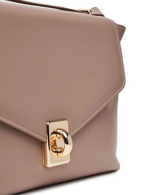 CAMPIONARIO - MERIDIANA  Ledertasche mauve - Damentaschen