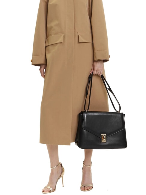 CAMPIONARIO - MERIDIANA  Ledertasche Schwarz - Damentaschen