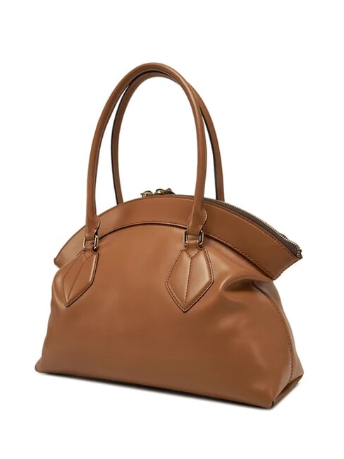 CAMPIONARIO - ERICA Schultertasche, Leder Brandy - Damentaschen