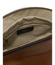 FURLA CAMPIONARIO - ERICA Schultertasche, Leder Brandy - Damentaschen - 5
