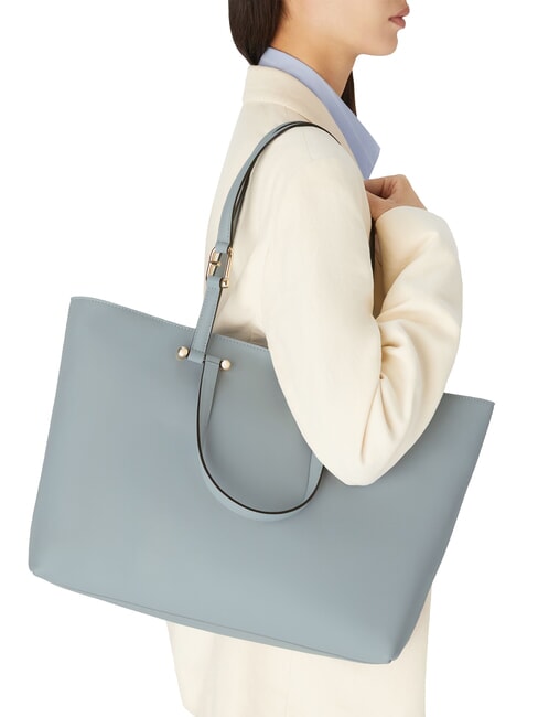 CAMPIONARIO - DUETTO Handtasche / Schultertasche Wolken + Grau (Innenbereich) - Damentaschen