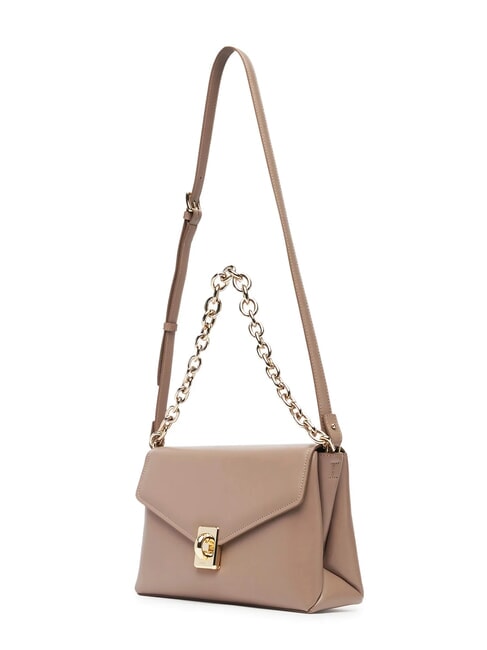 CAMPIONARIO - MERIDIANA Schultertasche mit Schultergurt mauve - Damentaschen