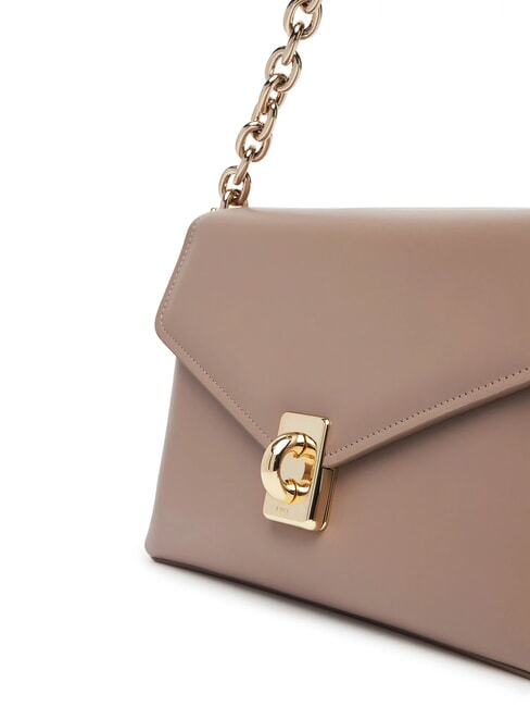 CAMPIONARIO - MERIDIANA Schultertasche mit Schultergurt mauve - Damentaschen