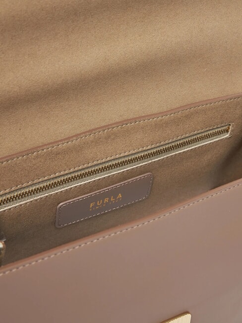 CAMPIONARIO - MERIDIANA Schultertasche mit Schultergurt mauve - Damentaschen